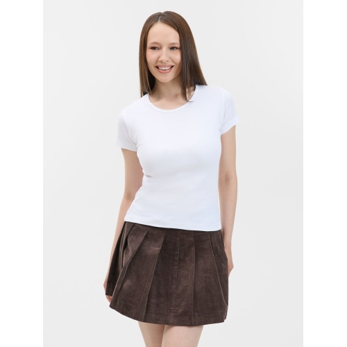 Футболка женская с круглым вырезом Lady 220 белая