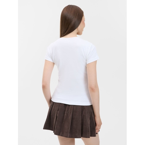 Футболка женская с круглым вырезом Lady 220 белая
