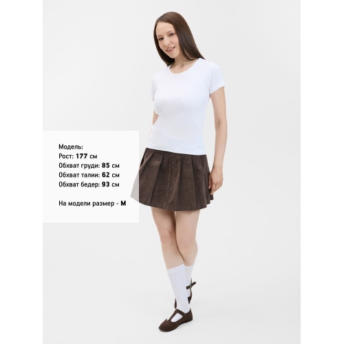 Футболка женская с круглым вырезом Lady 220 белая