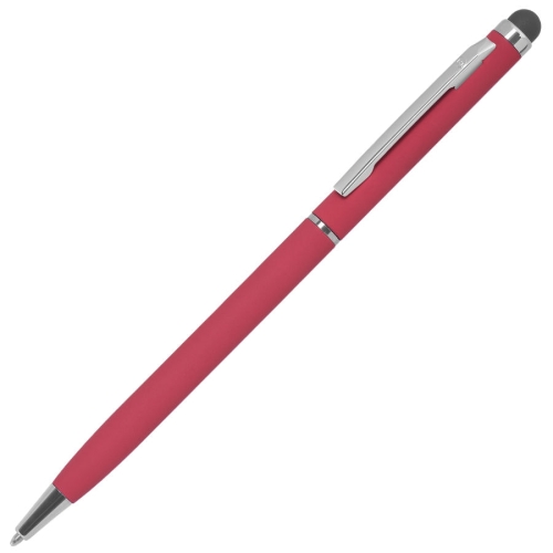 Ручка шариковая со стилусом TOUCHWRITER SOFT, покрытие soft touch — вариант цвета