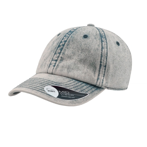 Бейсболка DAD HAT, 6 клиньев, металлическая застежка — вариант цвета