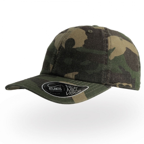 Бейсболка DAD HAT, 6 клиньев, металлическая застежка — вариант цвета
