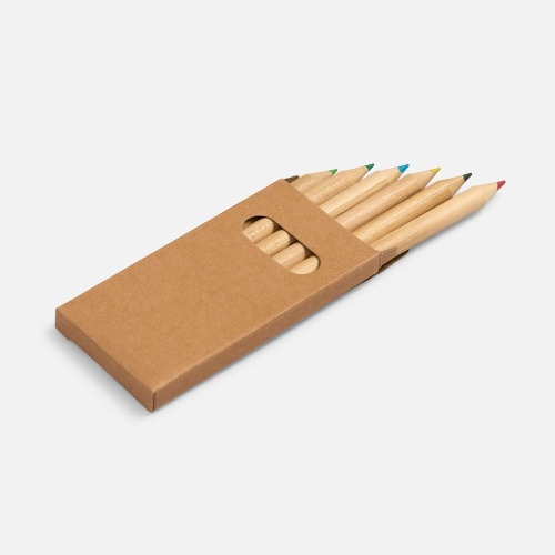 Набор цветных карандашей Pencilvania Mini, белый — вариант цвета
