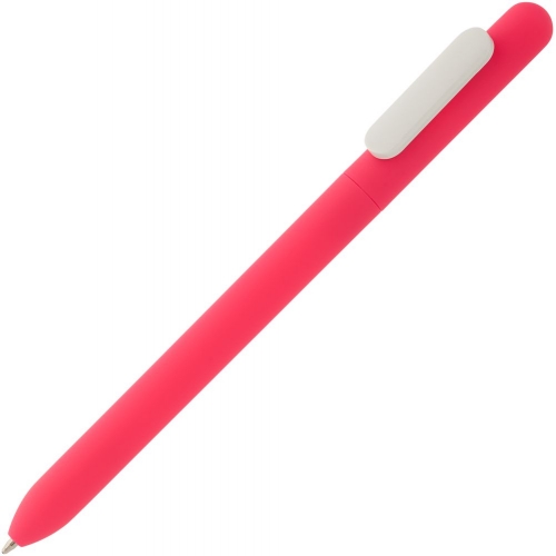 Ручка шариковая Swiper Soft Touch, зеленая с белым — вариант цвета