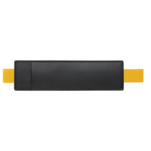 Футляр-карман для ручки HOLDER Soft черный/желтый 7408