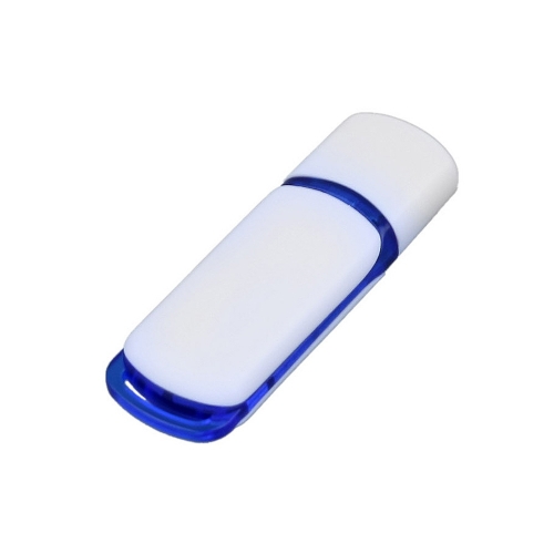 USB 2.0- флешка на 16 Гб с цветными вставками — вариант цвета