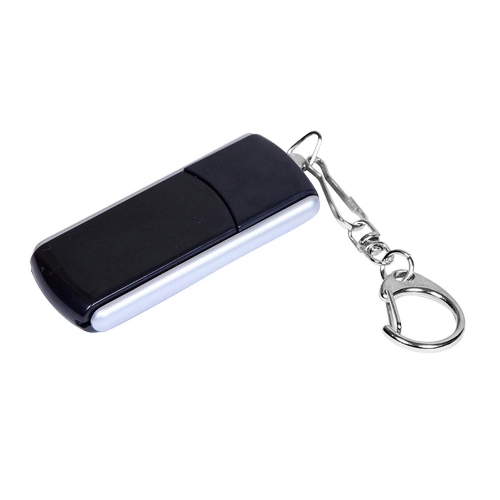 USB 2.0- флешка промо на 4 Гб с прямоугольной формы с выдвижным механизмом — вариант цвета