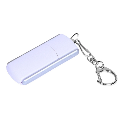 USB 2.0- флешка промо на 4 Гб с прямоугольной формы с выдвижным механизмом — вариант цвета