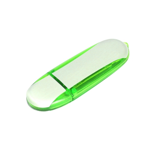 USB 2.0- флешка промо на 64 Гб овальной формы — вариант цвета