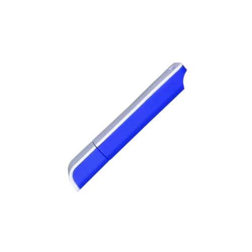 USB 2.0- флешка на 16 Гб с оригинальным двухцветным корпусом