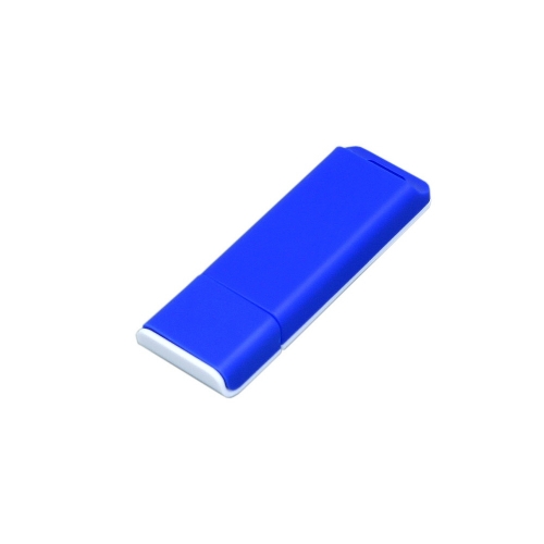 USB 2.0- флешка на 16 Гб с оригинальным двухцветным корпусом — вариант цвета