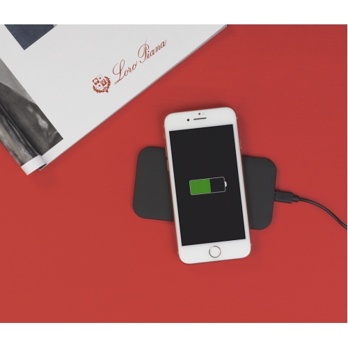 Настольное беспроводное зарядное устройство "Slim SOFTTOUCH"