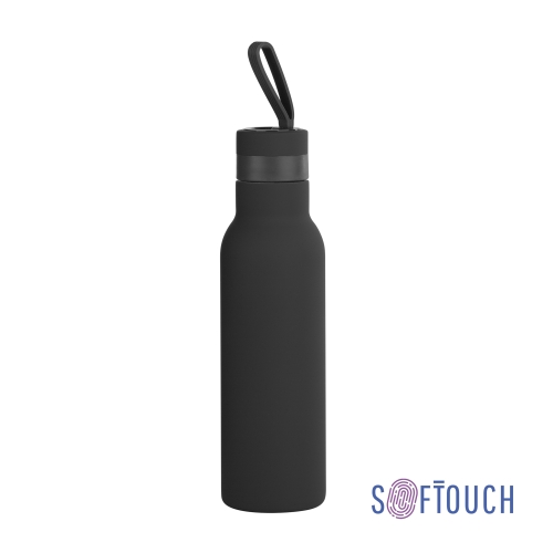 Бутылка для воды "Фитнес" 700 мл, покрытие soft touch — вариант цвета