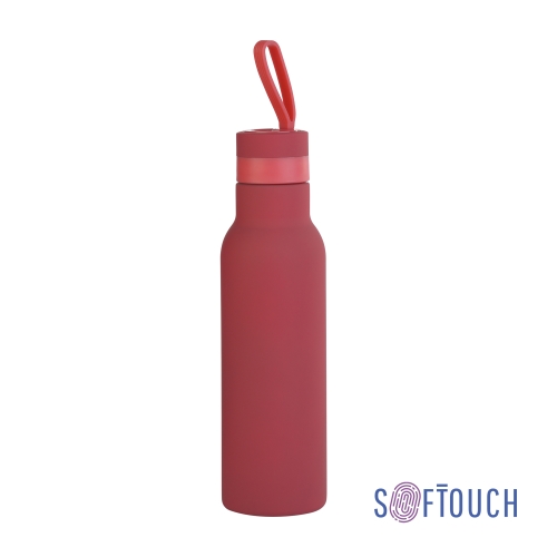 Бутылка для воды "Фитнес" 700 мл, покрытие soft touch — вариант цвета