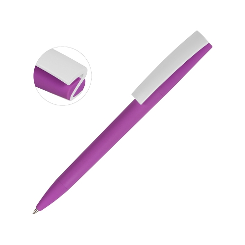 Ручка пластиковая soft-touch шариковая «Zorro» — вариант цвета