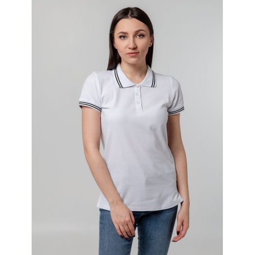Рубашка поло женская Virma Stripes Lady, белая