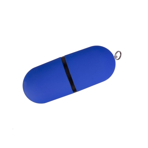 USB 2.0- флешка на 32 Гб «Пилюля Soft-touch» — вариант цвета