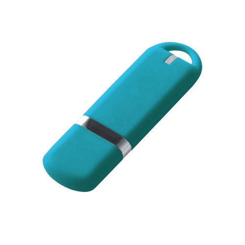 USB 2.0- флешка на 2 Гб, soft-touch — вариант цвета
