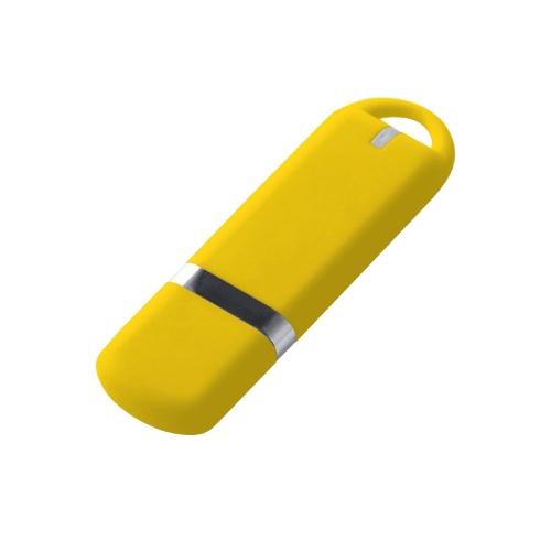 USB 2.0- флешка на 2 Гб, soft-touch — вариант цвета