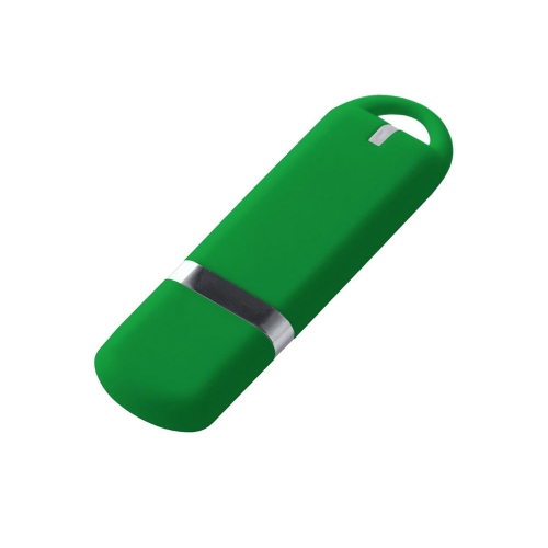 USB 2.0- флешка на 2 Гб, soft-touch — вариант цвета