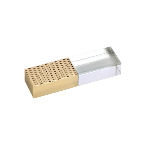 USB 2.0- флешка на 64 Гб кристалл в металле — вариант цвета