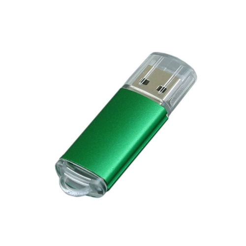 USB 2.0- флешка на 16 Гб с прозрачным колпачком — вариант цвета