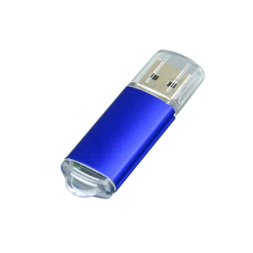 USB 2.0- флешка на 16 Гб с прозрачным колпачком — вариант цвета