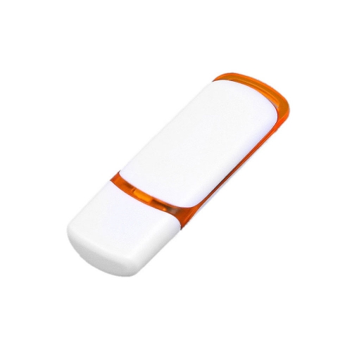 USB 2.0- флешка на 16 Гб с цветными вставками — вариант цвета