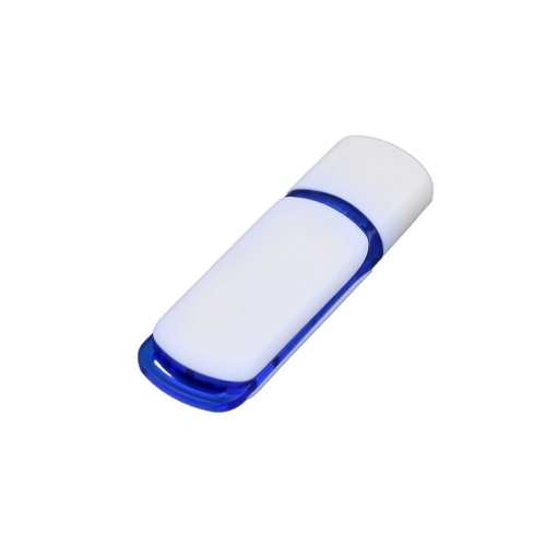 USB 2.0- флешка на 16 Гб с цветными вставками — вариант цвета