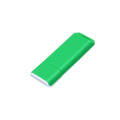 USB 2.0- флешка на 16 Гб с оригинальным двухцветным корпусом — вариант цвета