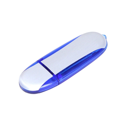 USB 2.0- флешка промо на 64 Гб овальной формы — вариант цвета