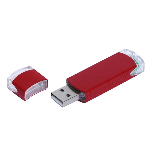 USB 2.0- флешка промо на 16 Гб прямоугольной классической формы — вариант цвета