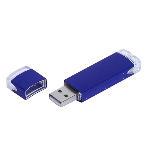USB 2.0- флешка промо на 16 Гб прямоугольной классической формы — вариант цвета