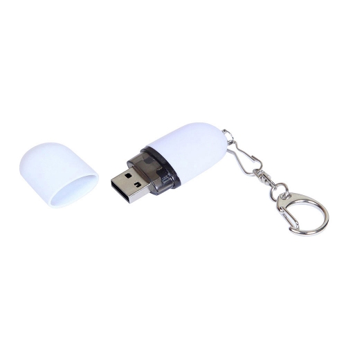 USB 2.0- флешка промо на 8 Гб каплевидной формы