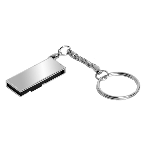 USB 2.0- флешка на 8 Гб с поворотным механизмом и зеркальным покрытием — вариант цвета