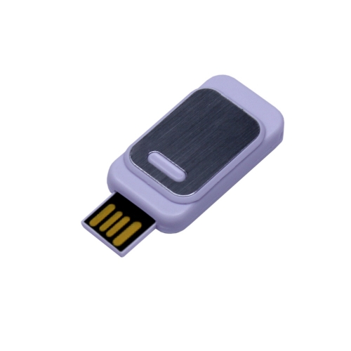 USB 2.0- флешка промо на 32 Гб прямоугольной формы, выдвижной механизм — вариант цвета