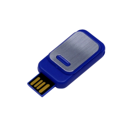 USB 2.0- флешка промо на 32 Гб прямоугольной формы, выдвижной механизм — вариант цвета