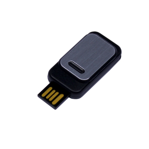 USB 2.0- флешка промо на 32 Гб прямоугольной формы, выдвижной механизм — вариант цвета