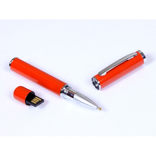 USB 2.0- флешка на 64 Гб в виде ручки с мини чипом — вариант цвета