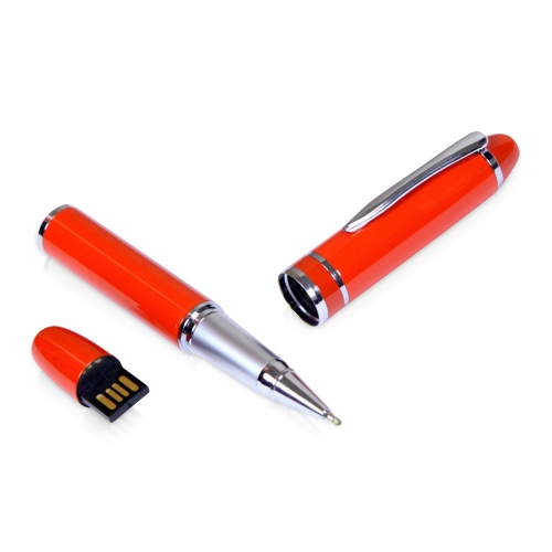USB 2.0- флешка на 16 Гб в виде ручки с мини чипом — вариант цвета