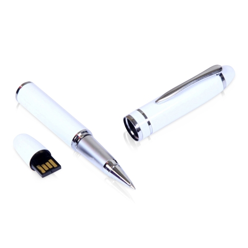 USB 2.0- флешка на 16 Гб в виде ручки с мини чипом — вариант цвета