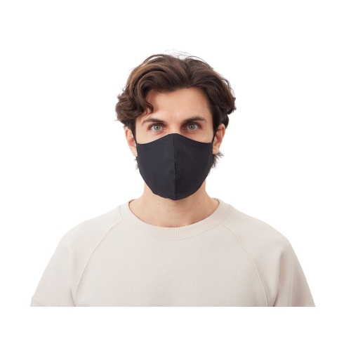 Маска для лица многоразовая из хлопка, анатомической формы