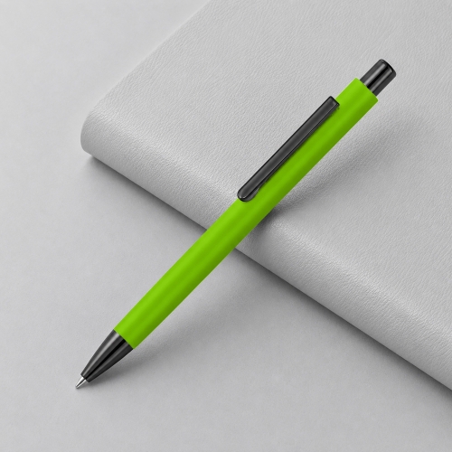 Металлическая шариковая ручка «Ellipse gum» soft touch с зеркальной гравировкой