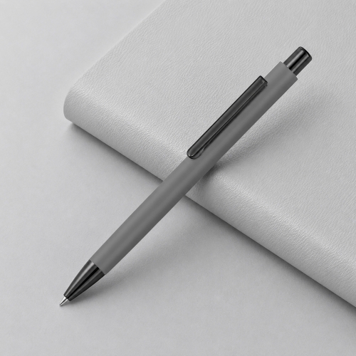 Металлическая шариковая ручка «Ellipse gum» soft touch с зеркальной гравировкой