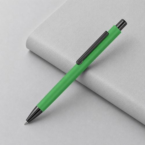 Металлическая шариковая ручка «Ellipse gum» soft touch с зеркальной гравировкой