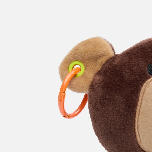 Мягкая игрушка Beastie Toys, мишка с белым шарфом