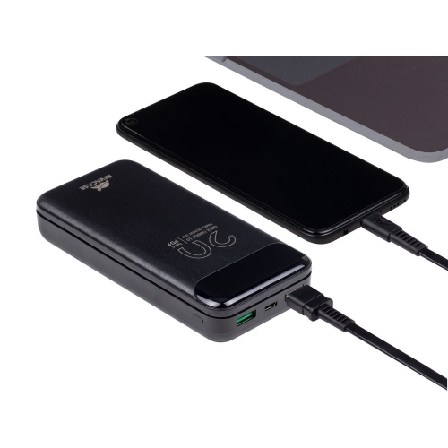 Внешний аккумулятор с дисплеем, 20000 mAh
