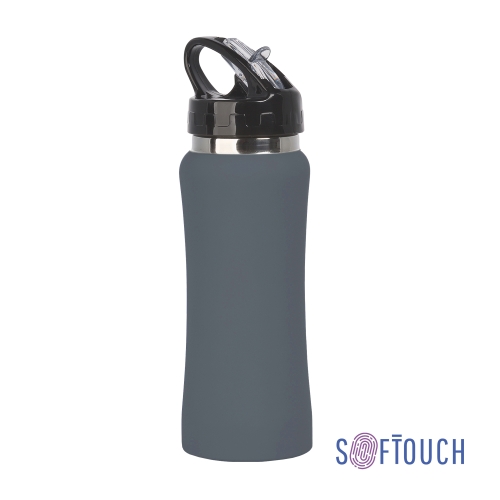Бутылка для воды "Индиана" 600 мл, покрытие soft touch — вариант цвета