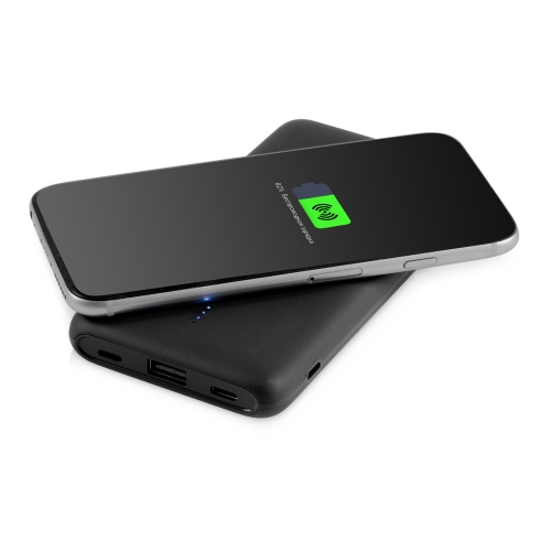 Внешний беспроводной аккумулятор с подсветкой лого «Reserve X», 8000 mAh