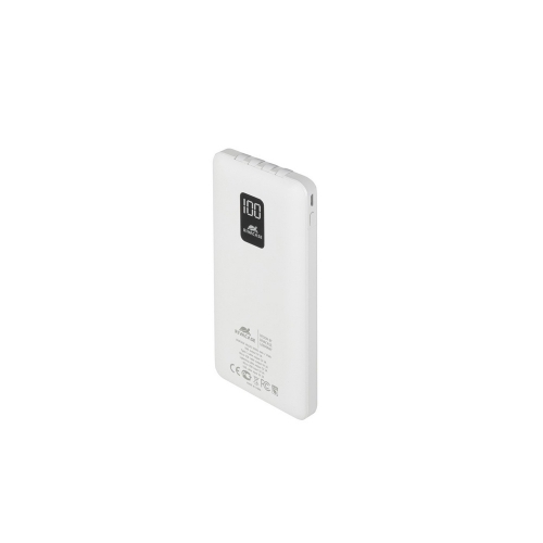 Внешний аккумулятор с дисплеем и встроенными кабелями VA2210, 10000 mAh